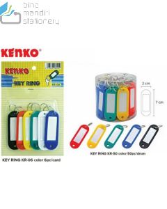 E-Katalog gambar stationery Gantungan Kunci Kenko KR-06 Key Ring