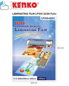 Foto alat tulis merk Kenko terlaris type Kenko LF100-2234 Laminating Film Plastik Laminating