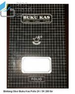 Gambar Atk Bintang Obor Buku Kas Folio 2 Kolom / 3 Kolom 200 Lembar Debit Kredit Saldo Beli di Toko Bina Mandiri Stationery harga murah semua peralatan sekolah lengkap