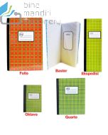 Contoh Hard Cover Pocket Size (saku) 1/4 Folio Ria Buku Oktavo 200 lbr merek Ria