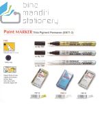 Snowman FSP Fine Point Silver Marker Spidol Tinta Perak Permanent gambar terbaru